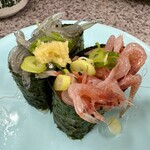 西伊豆の回転ずし　伊豆ととや - 京王新宿店「静岡うまいもの大会」