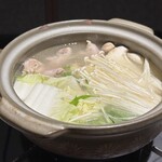 個室と和食 和ノ音  - 地鶏の水炊き鍋