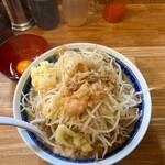 自家製麺223 - 小ラーメン¥850-生卵¥50