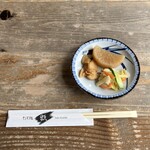 Soba Koshiki - お箸と漬物