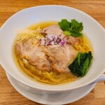 中華そば きなり - 料理写真:煮焼豚と手もみ麺の塩そば