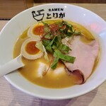 RAMEN とりが - 鶏濃めん味噌+味玉