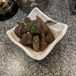 かあちゃん - 料理写真:つき出し　ゴボウのコンニャクの煮物