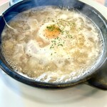 味のレストラン えびすや - コース 特製にんにくスープ