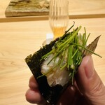 Sushi Uesaki - カワハギ肝添え