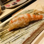 Sushi Uesaki - 車海老(半生！)