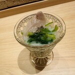 Sushi Uesaki - 蛤とせりのミルク浸し