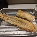 博多呑喰処 天から - 追加の穴子とイカ