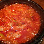 オモニの味 - スンドゥブ（豆腐）チゲ（1,150円）