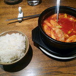 オモニの味 - スンドゥブ（豆腐）チゲ（1,150円）