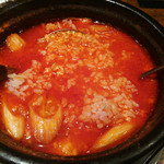 オモニの味 - スンドゥブ（豆腐）チゲ（1,150円）