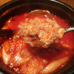 オモニの味 - スンドゥブ（豆腐）チゲ（1,150円）