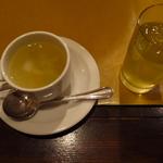 LAPLACE SONO - スープと、冷たい緑茶（ランチ）