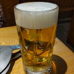 高砂舎 - 生ビール