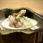 Nihon Ryouri Fuji - こちらもやはり蕗の薹と蛤ですから、春らしさを全面に。
                たまらぬ美味しさです♪