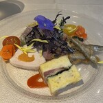 神戸にしむら珈琲店 北野坂店 - 5種のオードブル　コレも美味しい