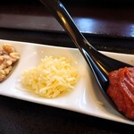 麺飯家龍門 - 胡桃　チーズ　辛味噌