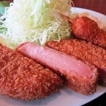 厚切りハムカツ
