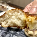 米男JAPAN - プレッツェル風ベーグル(断面)