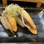 沼津魚がし鮨 二代目魚がし - しめさば炙り