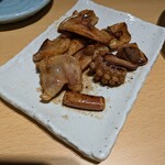 Nagasakibaru Mau Mau Ningyouchou - アオリイカゲソバター醤油炒め