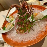 野々庵 - 《伊勢海老の姿作り》