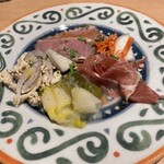 ボン コローネ - 色々楽しめる前菜プレート