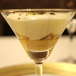 鮑のミキュイ　パプリカムース