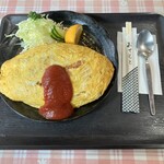 とんかつ やまと - オムライス大盛り