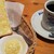 コメダ珈琲店 - 料理写真:山食パン、たまごペースト、マーガリンの朝コメ