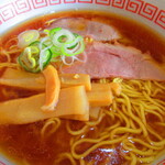 醤油ラーメン５５０円（税込）のアップ【２０２３年３月】