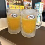 A&W - キーン、と冷えたオレンジジュース