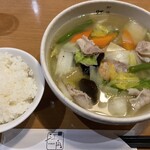 江南 - 五目柳麺（塩味）