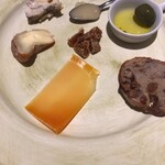 マッシュルーム - チーズ盛り合わせ