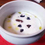 ジャガイモとゴボウのスープ