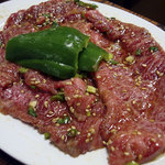 香月園 - 上カルビ1500円