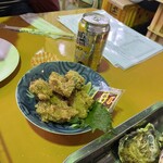 KAKI GORO - レモンサワーは缶で提供　350円