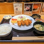 大かまど飯 寅福 - カキフライ定食