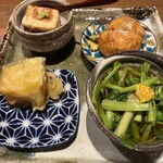 セキ ハナレ - 前菜４種