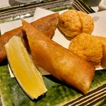 いたる 本店 - 鰯の春巻き 北陸団子