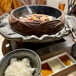 Oumi Yakiniku Horumon Sudaku - ランチのご飯は道産米。美味しかったです