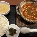 湖南飯店 - 夜定食：陳・麻婆豆腐