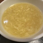 湖南飯店 - とうもろこし卵スープ