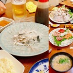 まぐろ・ふぐ 満海 - 