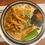 らーめん翔屋 - 料理写真:直火コク味噌ラーメン＋メンマ（計1,080円）