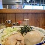 中華蕎麦 春馬 - JAF会員特典で味玉サービス️