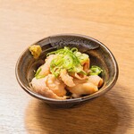 chicken skin ponzu sauce