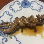 天心 - うなぎ肝焼き660円(税込)