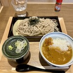 蕎麦 いまゐ - ざるそば(カレーセット)