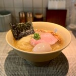 Ramen にじゅうぶんのいち - 塩そば味玉入り